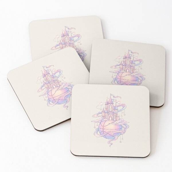 Item preview, Pastel Basketball Fantasy Castle Dreamscape designed and sold by MythicCotton.