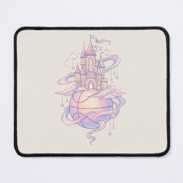 Item preview, Pastel Basketball Fantasy Castle Dreamscape designed and sold by MythicCotton.