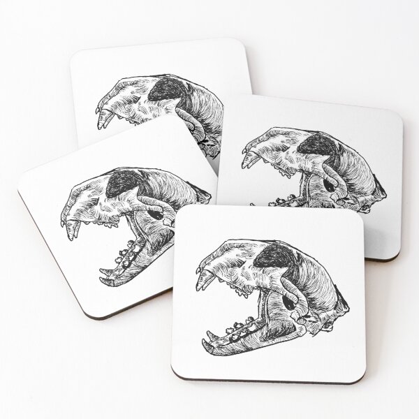 Item preview, Mountain Lion Skull designed and sold by CasmahCreations.