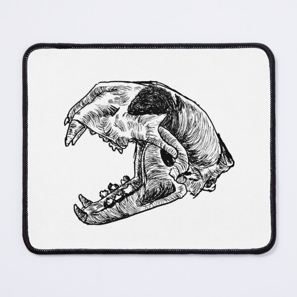 Item preview, Mountain Lion Skull designed and sold by CasmahCreations.