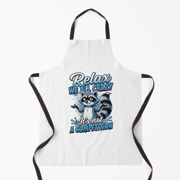Item preview, Relax We All Crazy Raccoon Design designed and sold by TshirtsOnline-.