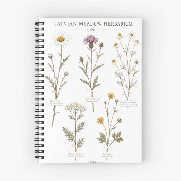 Item preview, meadow herbarium designed and sold by Jandedan.