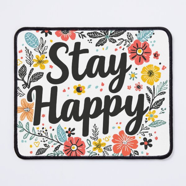 Item preview, Copy of Copy of Copy of Stay Happy Positive Vibes Design designed and sold by aminomen.
