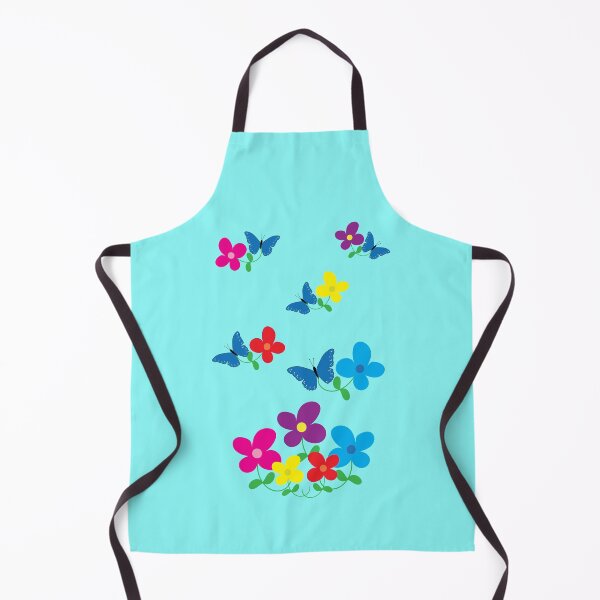 Item preview, Butterflies Picking Flowers Pattern designed and sold by PattersArt.