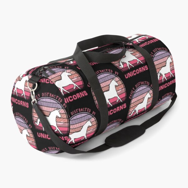 Item preview, Easily Distracted By Unicorns Retro Sunset designed and sold by marke770.