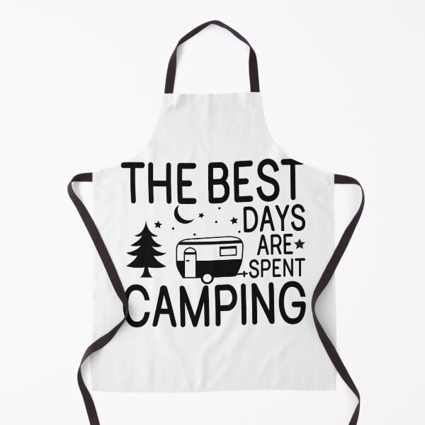 Item preview, The Best Days Are Spent Camping - Cute Mountain Nature Hiking Outdoor Forest Camper Gift designed and sold by FuzionRaptor.