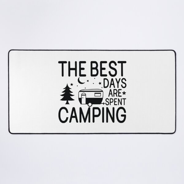 Item preview, The Best Days Are Spent Camping - Cute Mountain Nature Hiking Outdoor Forest Camper Gift designed and sold by FuzionRaptor.