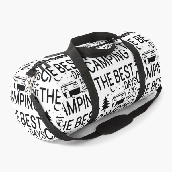 Item preview, The Best Days Are Spent Camping - Cute Mountain Nature Hiking Outdoor Forest Camper Gift designed and sold by FuzionRaptor.