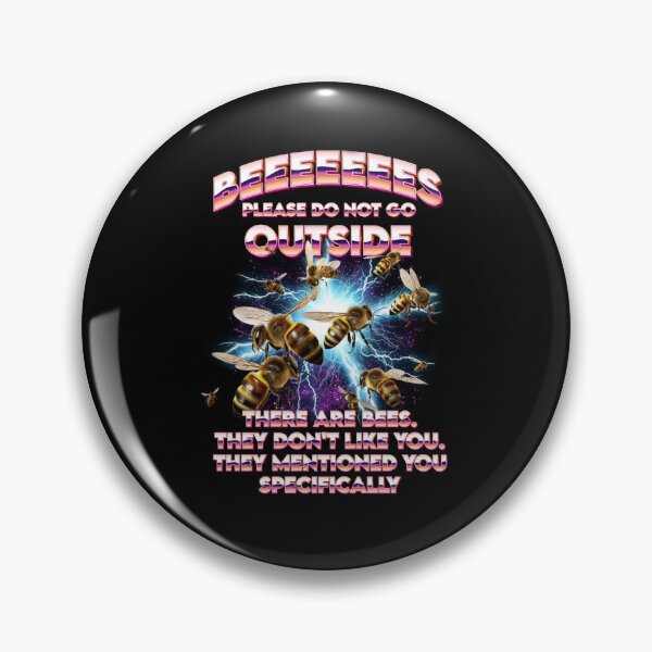 Item preview, Bees Retro Bootleg Conspiracy designed and sold by WhoNeedsEnemies.
