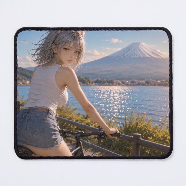 Item preview, Ride with REINA – Mt. Fuji Cycling Dream designed and sold by RinaWorksJP.