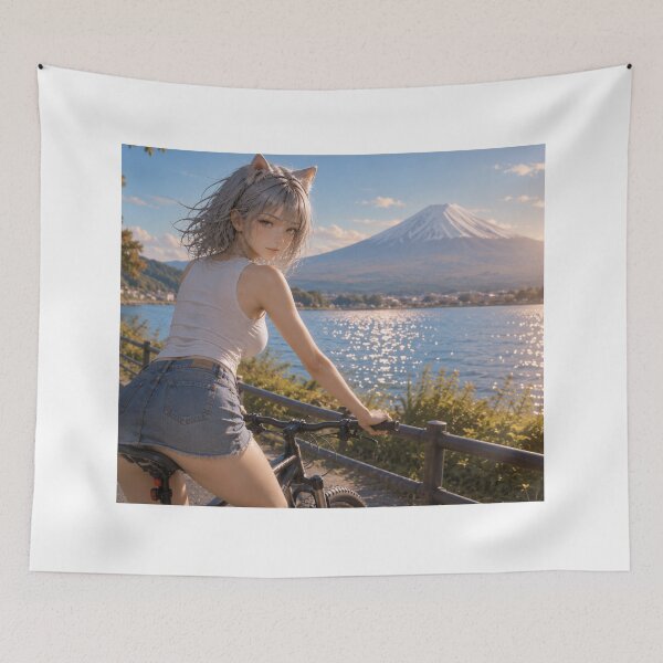 Item preview, Ride with REINA – Mt. Fuji Cycling Dream designed and sold by RinaWorksJP.