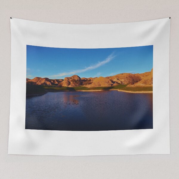 Item preview, Serene Desert Lake and Landscape  designed and sold by Phakade's Photos.