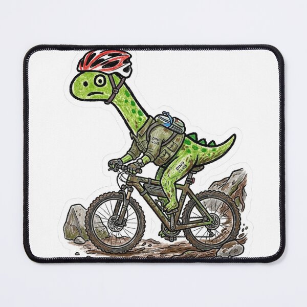 Item preview, Cyclist Rex Dinosaur designed and sold by Emma0015.