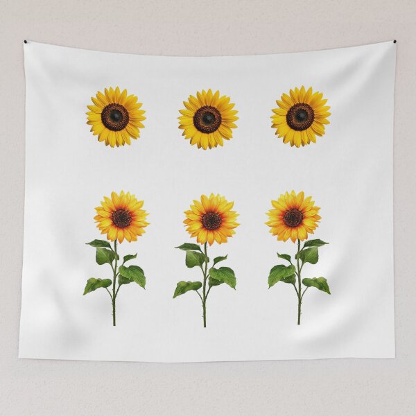 Item preview, Sunflower Sticker Pack | Cute Botanical Floral Aesthetic Yellow Flower Collection designed and sold by Art IN Pack.