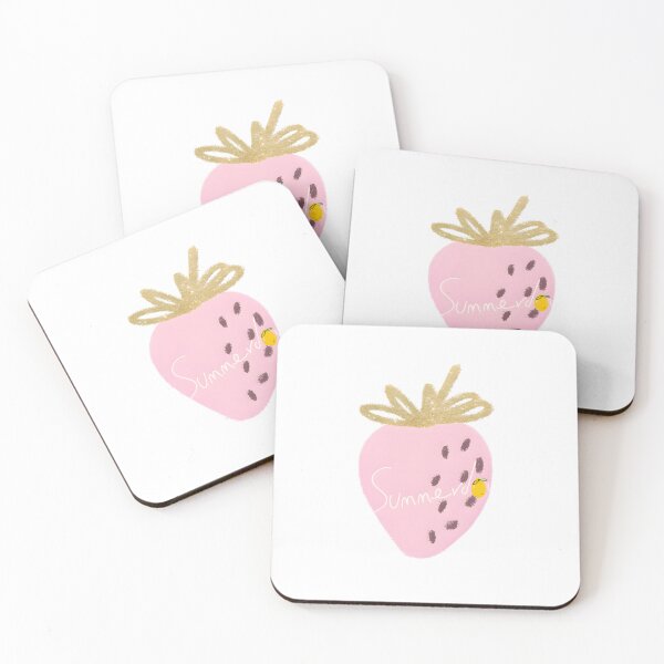 Item preview, Summer Vibe Pink Strawberry  with Words designed and sold by UniFound.