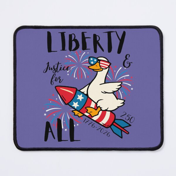 Item preview, Silly Goose Fireworks Rocket, Liberty and Justice for All, America 250 Years designed and sold by Forevermore.