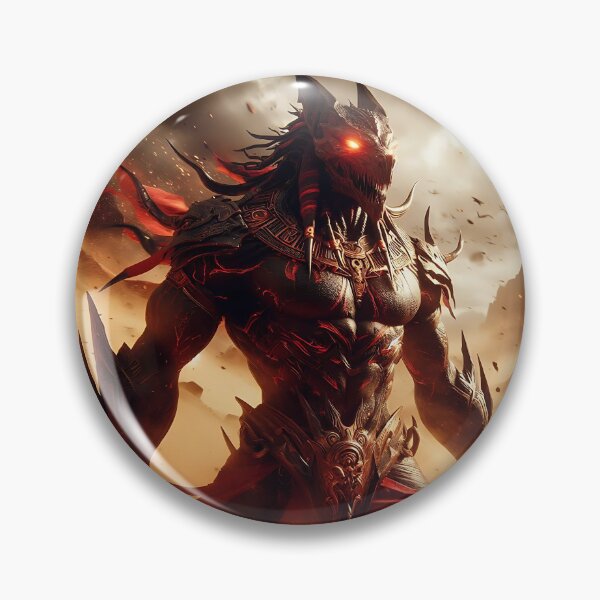 Item preview, Egyptian God Seth designed and sold by GalleryBrisArt.