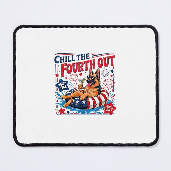 Item preview, Chill The Fourth Out Funny Goldendoodle Dog 4th Of July designed and sold by Methahshop.