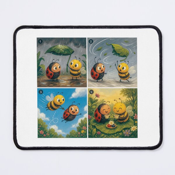Item preview, Ladybug and Bee: A New Friendship designed and sold by JaN44Fotografia.