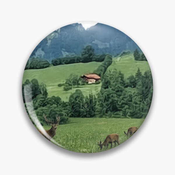 Item preview, Beautiful deer mountain nature designed and sold by Hookesmode.