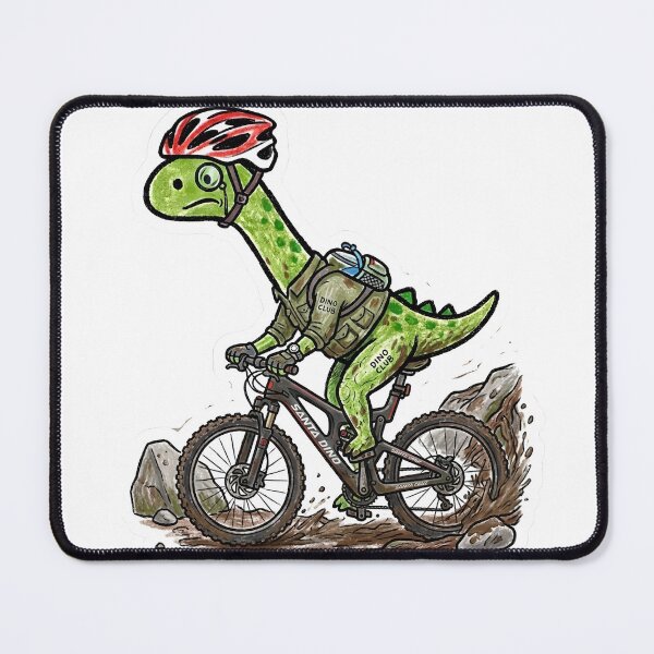 Item preview, Cyclist Rex Dinosaur designed and sold by Emma0015.