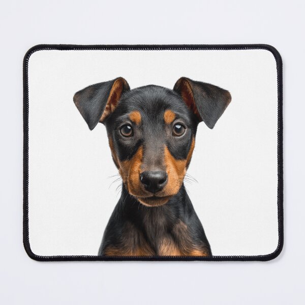 Item preview, Adorable German Pinscher puppy for Cute Pinscher puppy lovers designed and sold by LazyOwlStore.