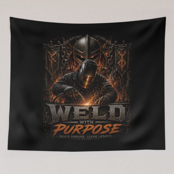 Item preview, Weld With Purpose – Welder Gift for Skilled Trades and Metal Fabricators designed and sold by LabCore.