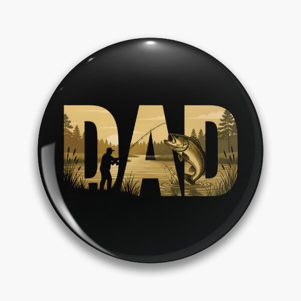 Item preview, Fishing Dad Father's Day Fisherman designed and sold by CutOutIdols.
