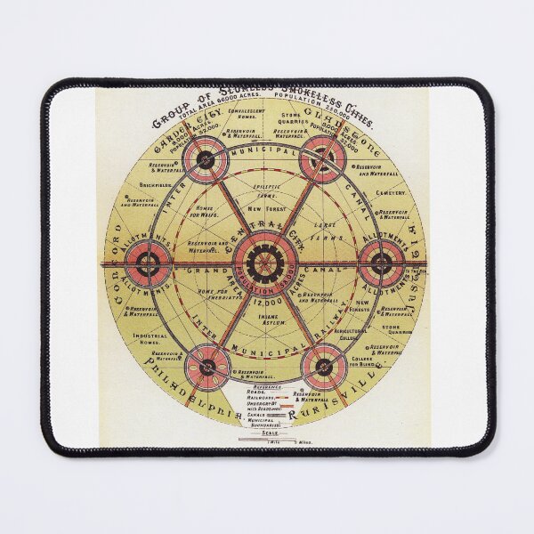 Item preview, Garden Cities of To-morrow designed and sold by ReFuture.