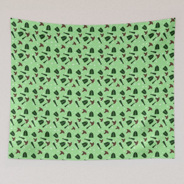 Item preview, Slytherin seamless pattern designed and sold by Lineartists-23.