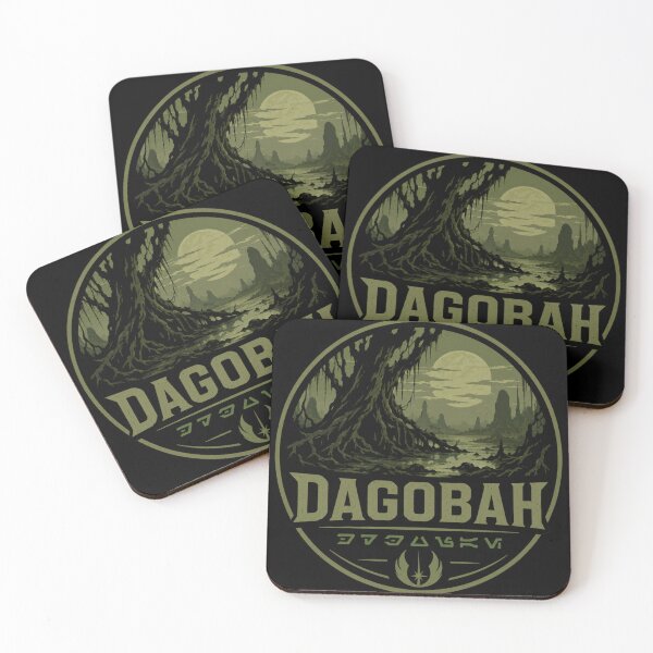 Item preview, Dagobah Planet Vintage Retro Sci-Fi Swamp World Fan Design designed and sold by ChemiroL.