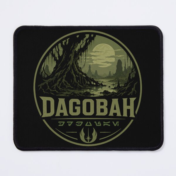 Item preview, Dagobah Planet Vintage Retro Sci-Fi Swamp World Fan Design designed and sold by ChemiroL.