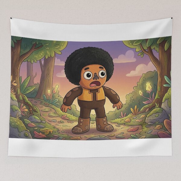Item preview, Afro Forest Explorer designed and sold by AirCrayons27.
