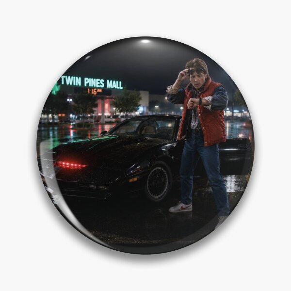 Item preview, Marty McFly with KITT designed and sold by WiseBow.