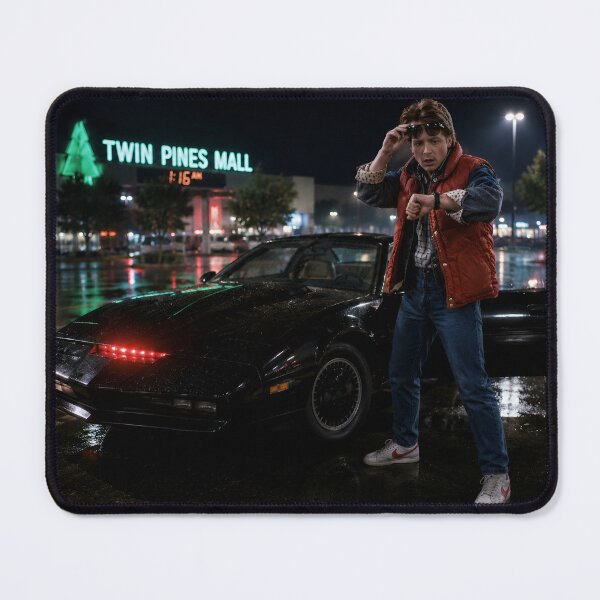 Item preview, Marty McFly with KITT designed and sold by WiseBow.