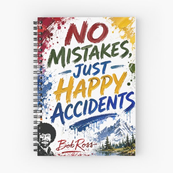 Item preview, No Mistakes Just Happy Accidents Painting designed and sold by JazImpressions.