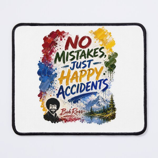 Item preview, No Mistakes Just Happy Accidents Painting designed and sold by JazImpressions.