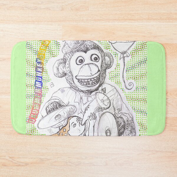 Item preview, Drummer Monkey Song With Musical Pierrot & Singing Balloon (Drawing by ACCI) designed and sold by VanyssaGraphics.
