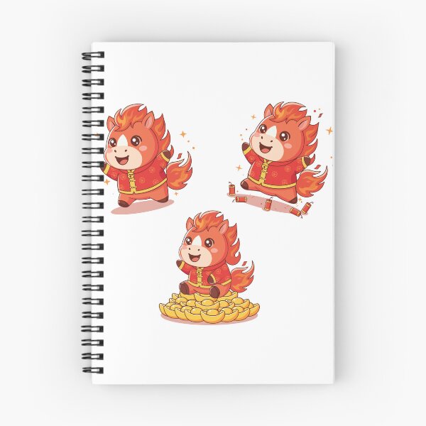 Item preview, Cute Chinese Zodiac Fire Horse  designed and sold by BetweenForms.