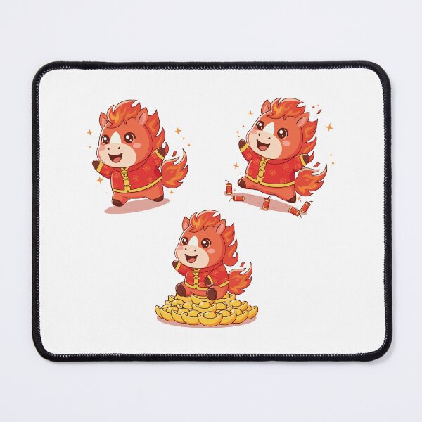Item preview, Cute Chinese Zodiac Fire Horse  designed and sold by BetweenForms.