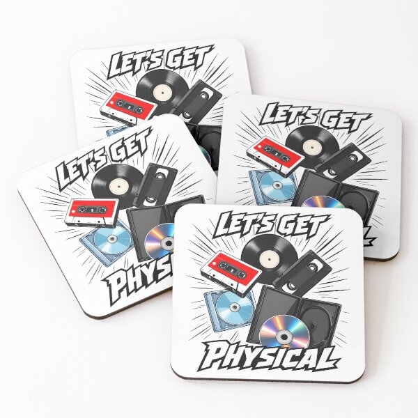 Item preview, Let's Get Physical Media Retro Movie Music designed and sold by DredMuunStudios.