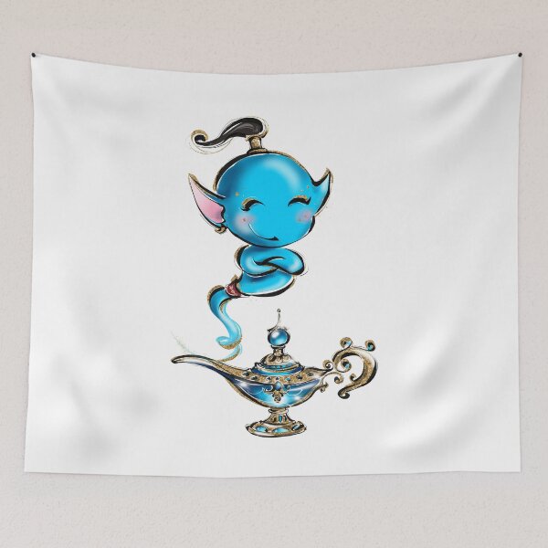 Item preview, Aladdin Genie with the Magic Lamp designed and sold by KaramfilaS.