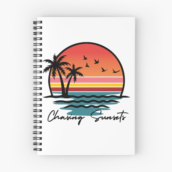 Item preview, Chasing Sunsets- Retro Tropical Beach Design designed and sold by RnIDesignd.