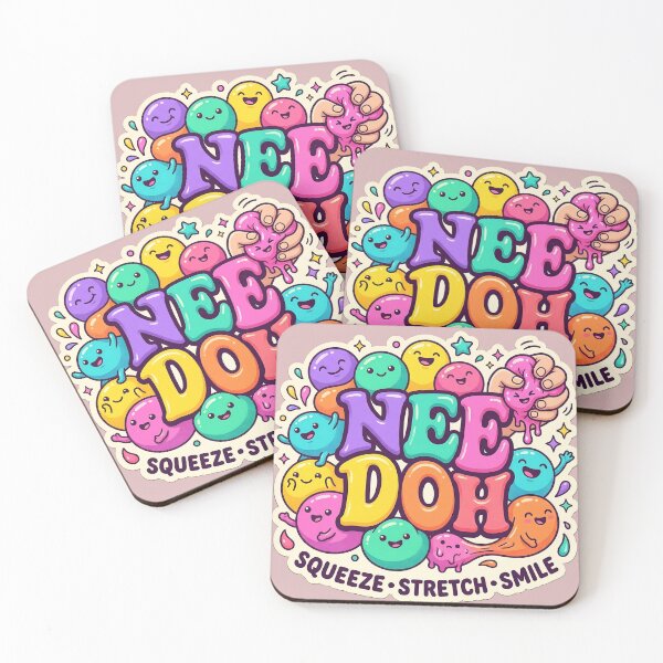 Item preview, Need Doh – Cute Kawaii Stress Relief Slime Character Sticker | Squeeze Stretch Smile designed and sold by Bhaskar Digital Art.