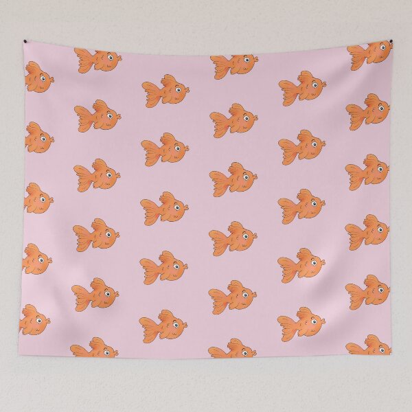 Item preview, Goldfish Girl (Purple) designed and sold by yellowflowerhut.