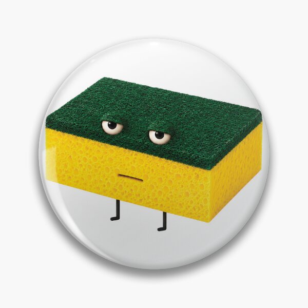 Item preview, Weird Yellow Green Sponge Graphic designed and sold by ShineEyePirate.