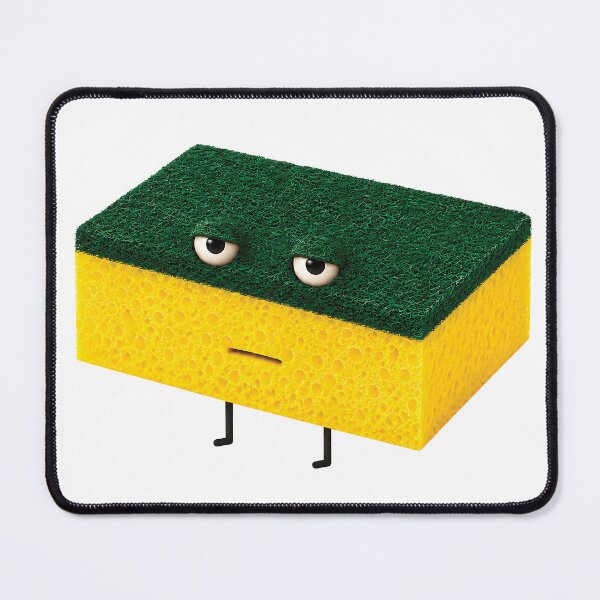Item preview, Weird Yellow Green Sponge Graphic designed and sold by ShineEyePirate.