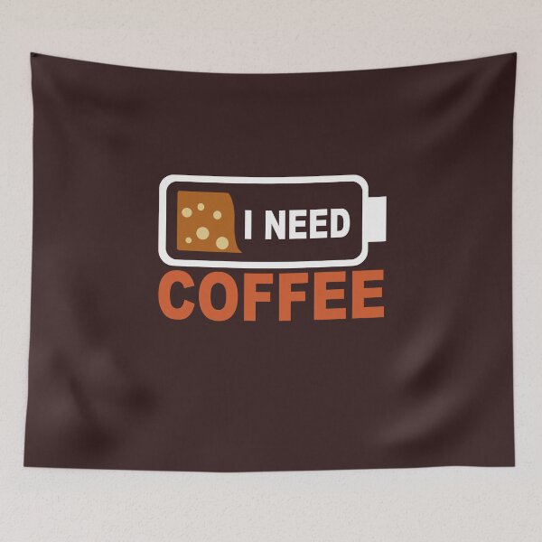 Item preview, I Need Coffee Funny Coffee Cups Battery Beans Coffee designed and sold by FernaRoje.