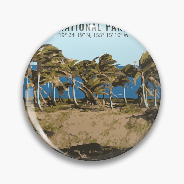 Item preview, Windy Hawaii Volcanoes Travel Art designed and sold by Mundivagant Designs.