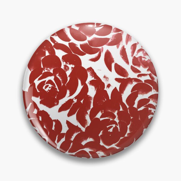 Item preview, Abstract Crimson Red Botanical Art designed and sold by IO Soul Spaces.